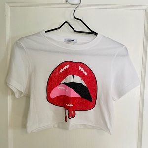 Graphic Crop Top